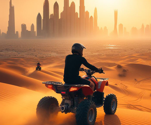 Desert Safari Quad Biking