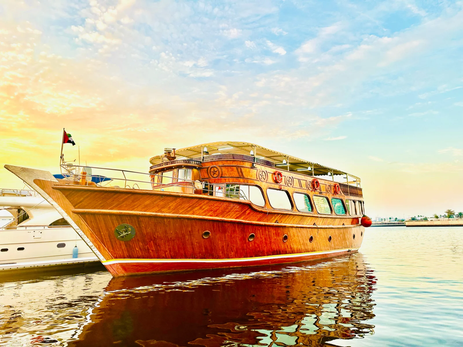 Dubai Water Canal Sunset Dhow Cruise