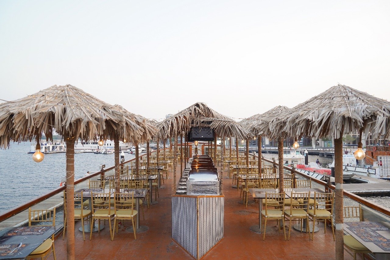 Wooden Al Seef Dhow Cruise