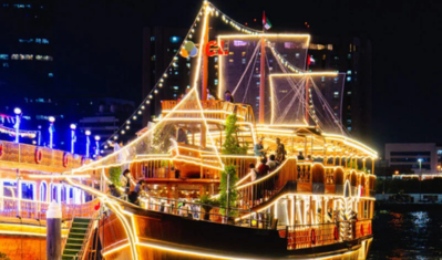 Wooden Dhow Cruise Dubai Marina