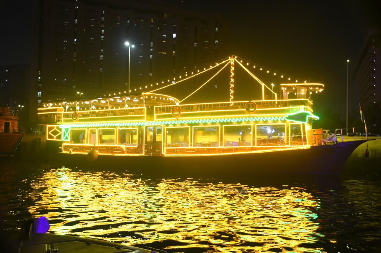 Dhow Cruise Creek Dinner in Dubai