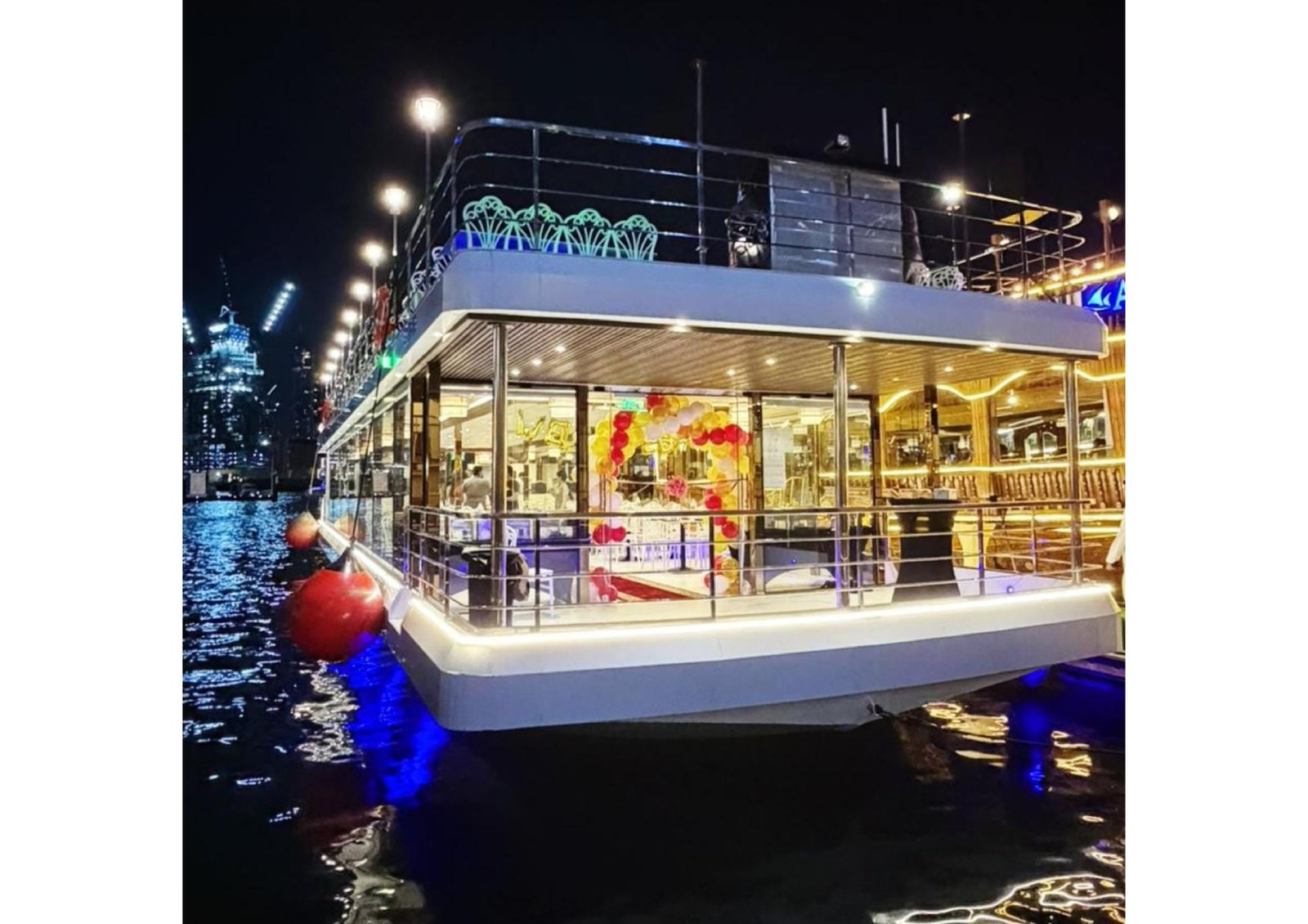 Marina Star Fiber Dhow Cruise in Dubai