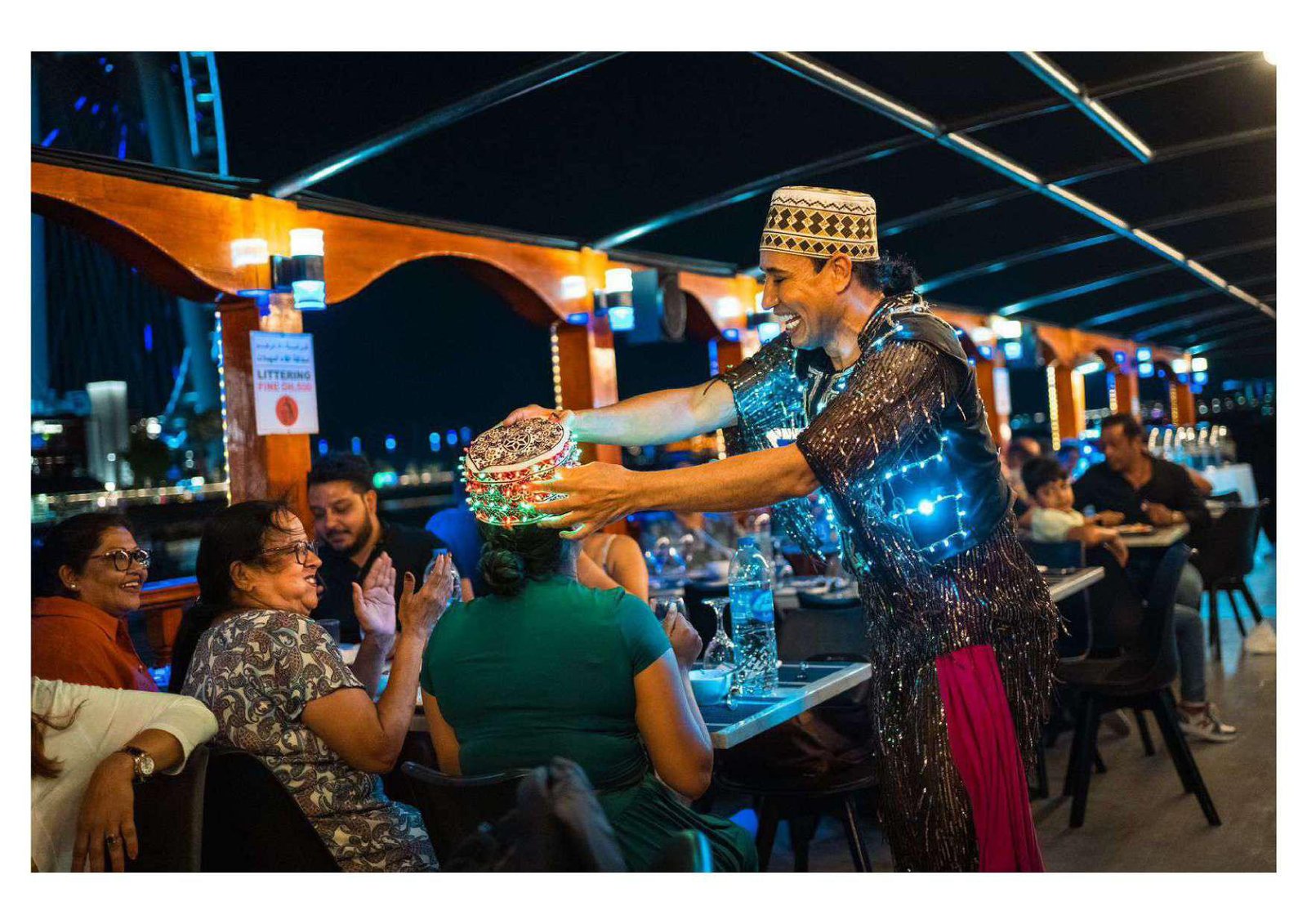 Al Seef Sunset Dhow Cruise Bur Dubai