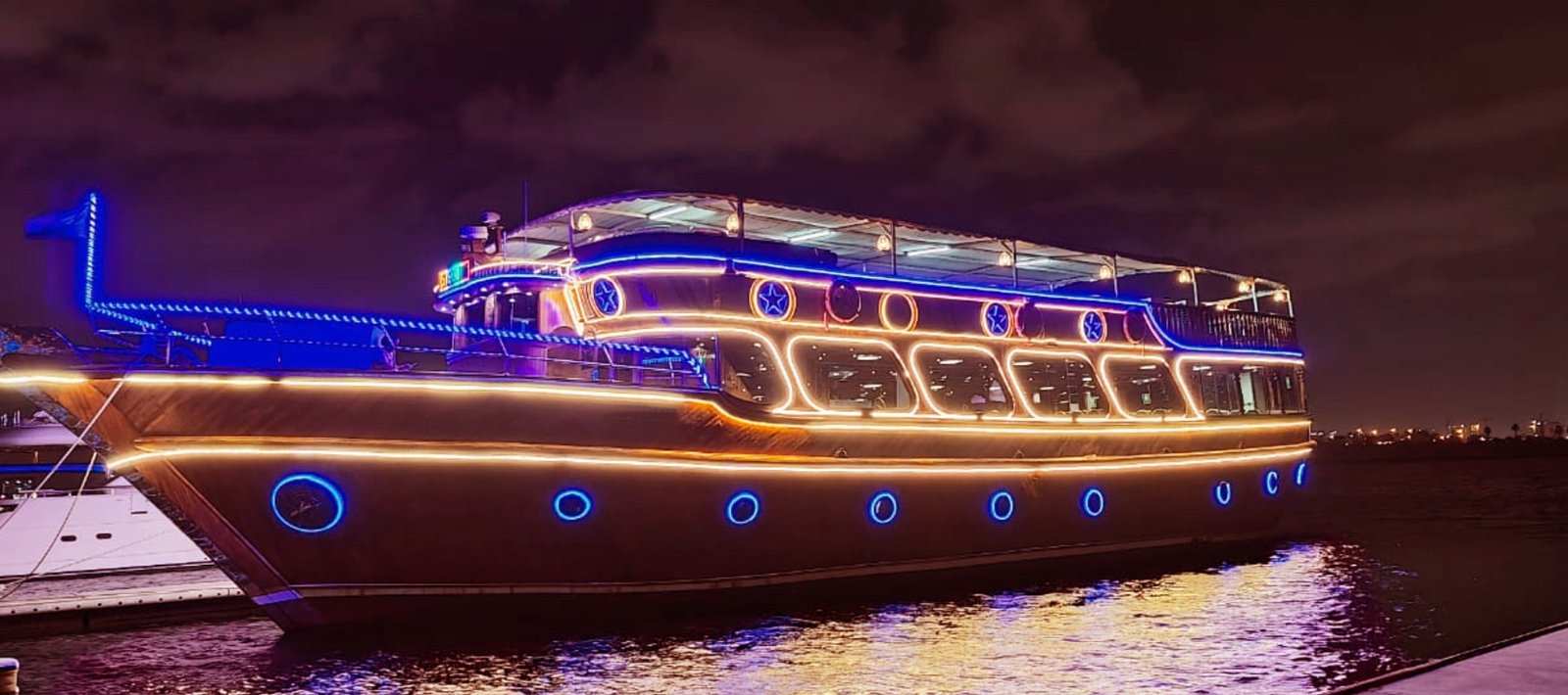 Dubai Water Canal Sunset Dhow Cruise