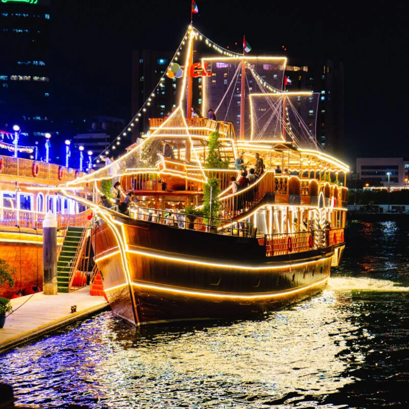 Wooden Dhow Cruise Dubai