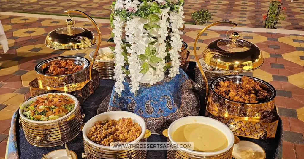 Desert Safari Dubai With Vegetarian Food