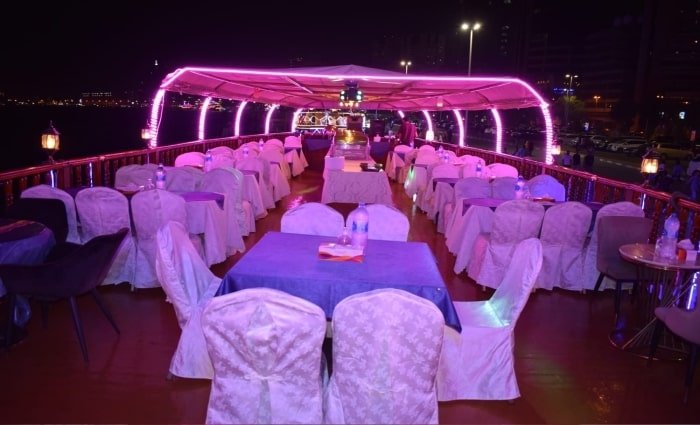 Wooden Dhow Cruise Dubai Deira Creek
